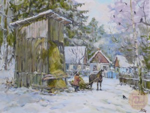 Зима в лесничестве