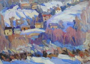 Зима в Кутковцах