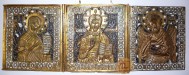 Складень трёхстворчатый: Деисус