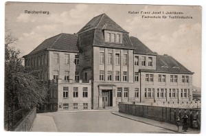 Reichenberg.  Kaiser  Franz  Josef I.Jubilaums.  Fachschule  fur  Textilindustrie.