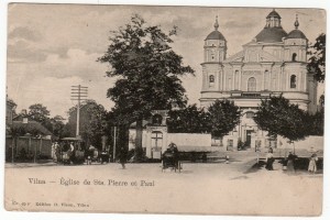 Vilna. Eglise de Sts.Pierre et Paul
