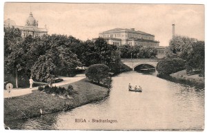 Riga. Stadtanlagen.