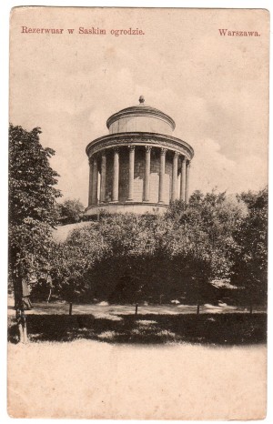 Warszawa.   Rezerwuar  w  Saskim  ogrodzie.    №493